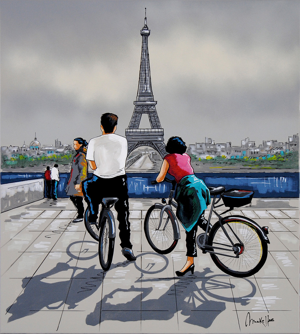 Passeie pela pintura de Paris