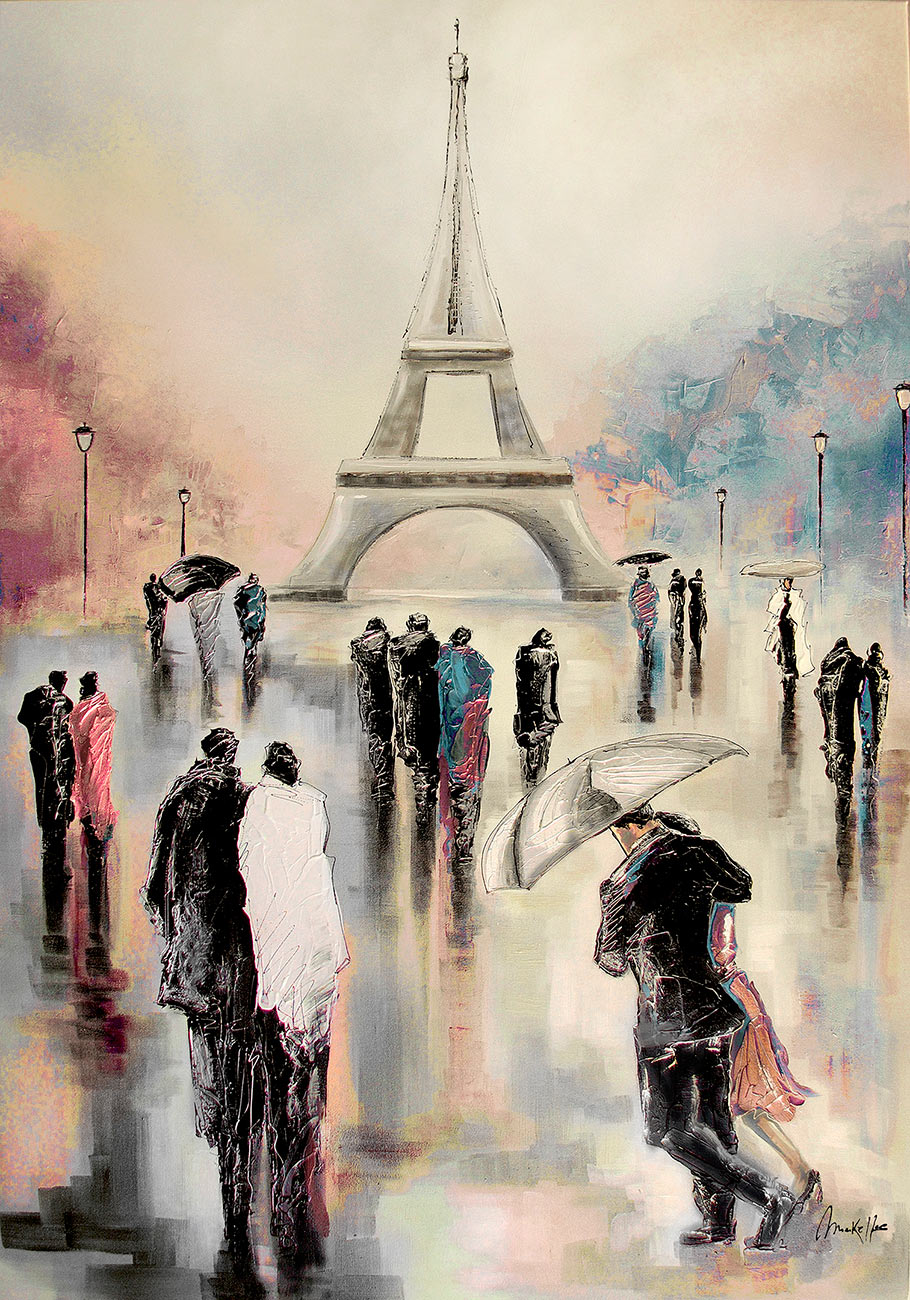 Passeie pela pintura de Paris