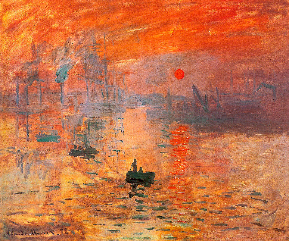 Quadro Sol de Monet