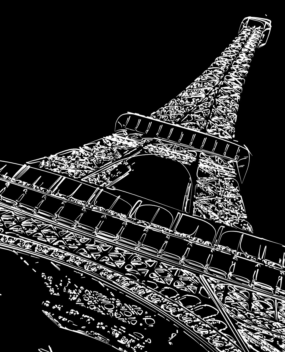 Quadro Torre Eiffel Paris