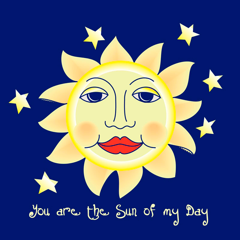 Quadro Você é o Sol do Meu Dia