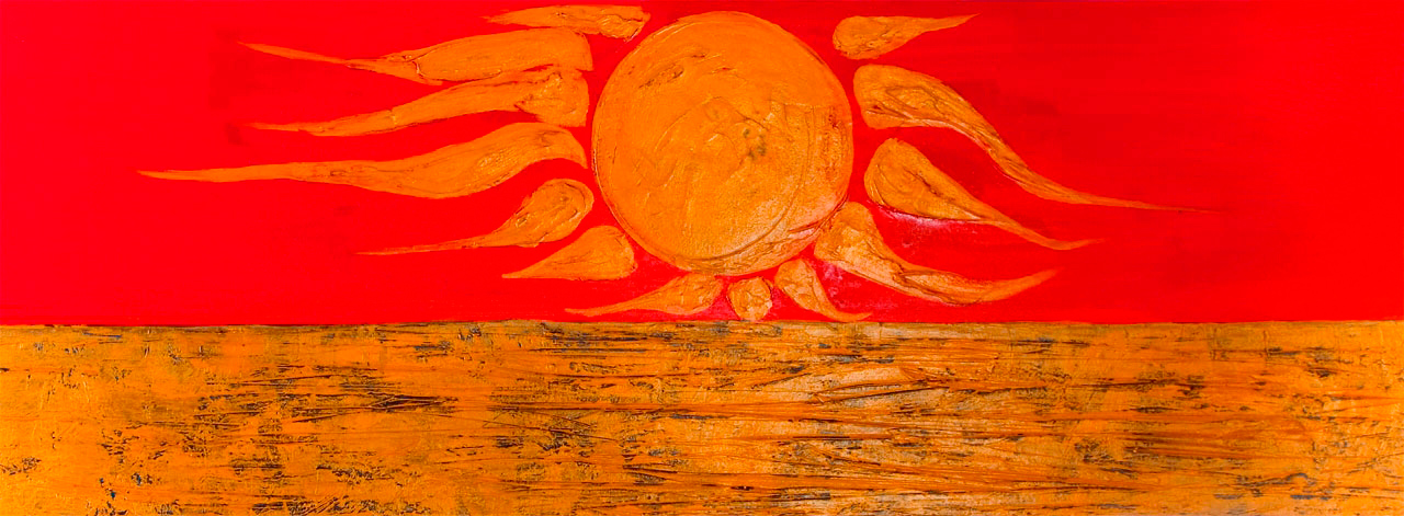 Quadro Sol Posto