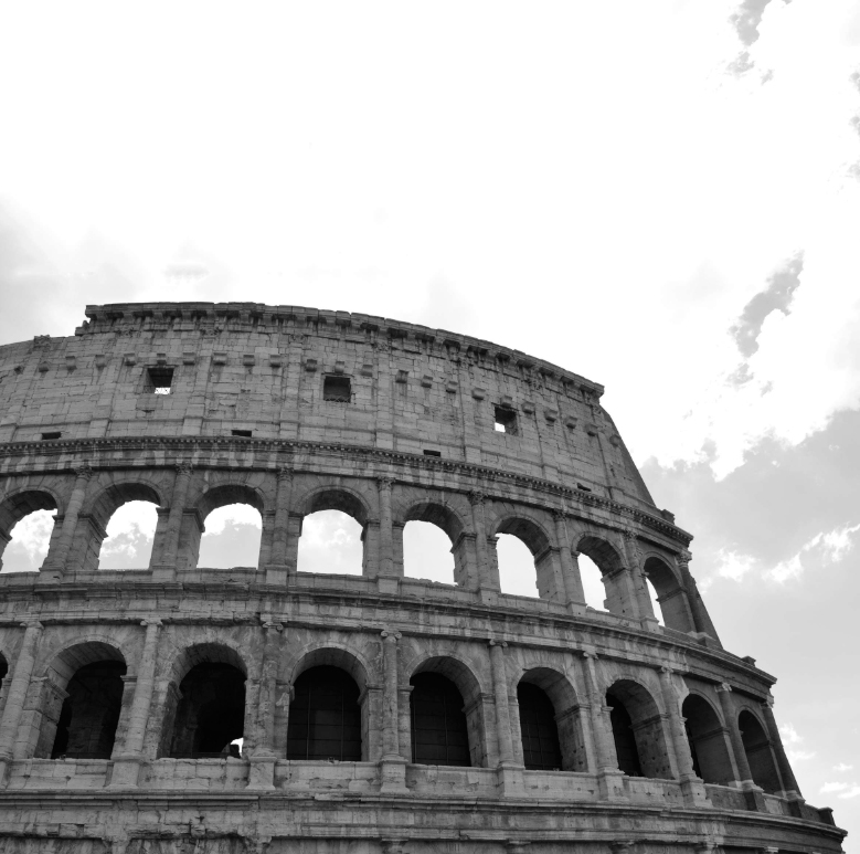 Pintura do Coliseu Roma