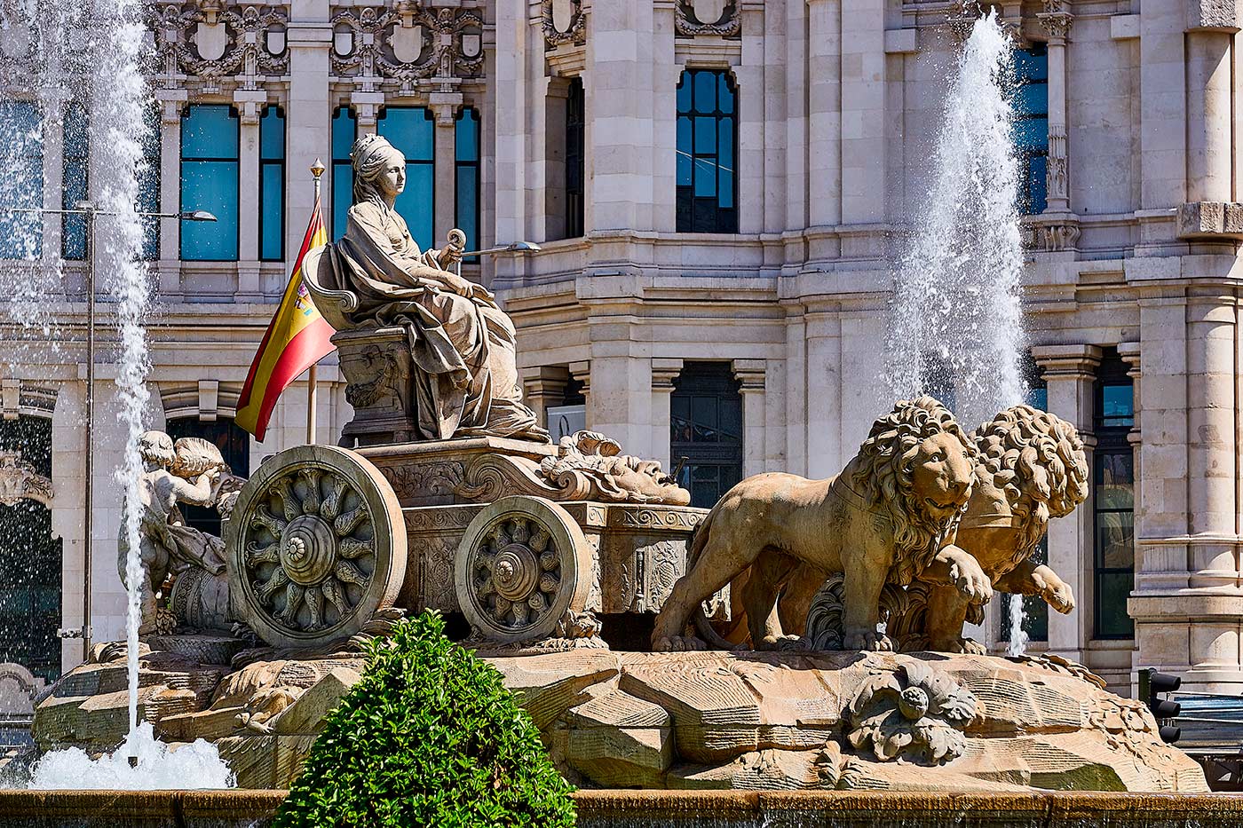 Pintura La Cibeles Madrid