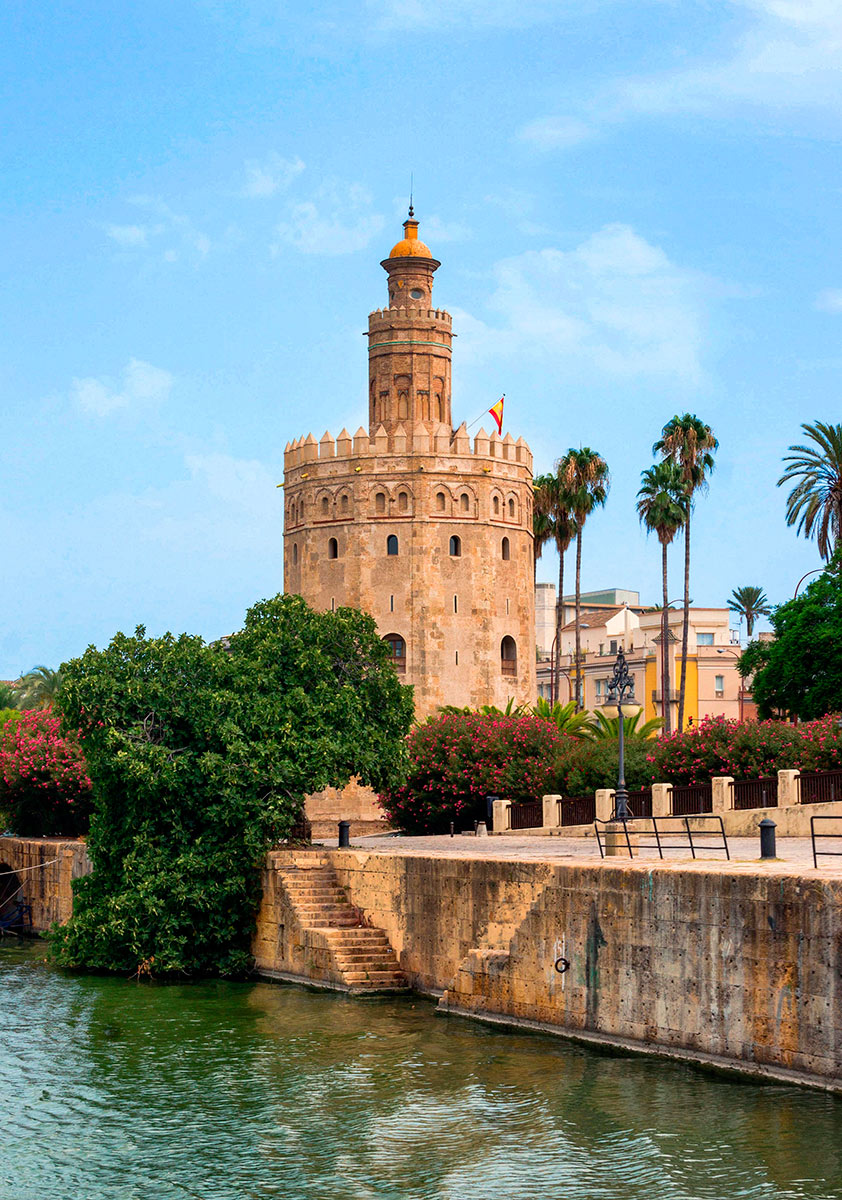 Mesa Torre del Oro Sevilha