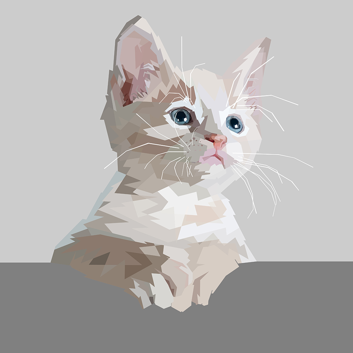 Pintura de gato