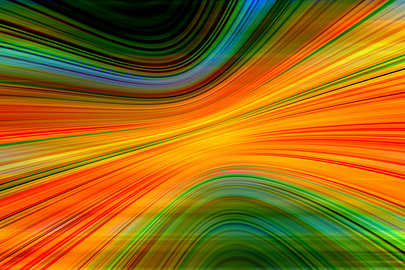 Pintura abstrata colorida
