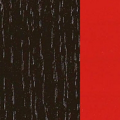 Carvalho / Cor Carvalho Escuro + Lacado Vermelho