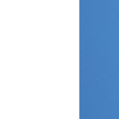 MDF / Lacado Branco + Lacado Azul