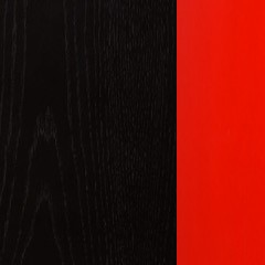 Wengue Preto + Lacado Vermelho