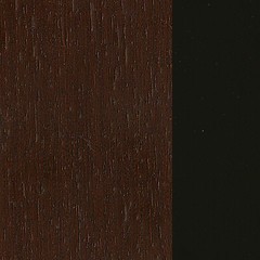 Carvalho + MDF / Cor-K Wengue + Preto (Foto)