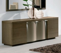 Carvalho+MDF / Taupe + Lacado Taupe