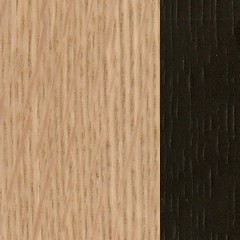 Carvalho Natural + Carvalho Preto (Foto)