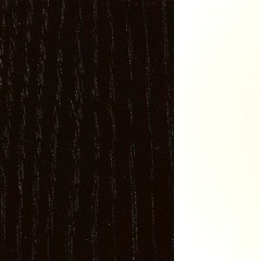 Carvalho+MDF / Wengue Preto + Branco