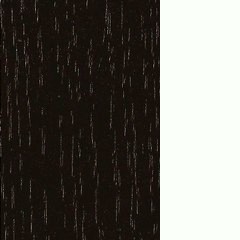 Carvalho + MDF / Cor Wengue + Branco