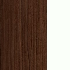 Nogueira+MDF / Natural+Branco (Foto)