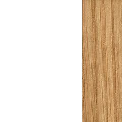 MDF+Carvalho / Lacado Branco Mate+Cor Natural