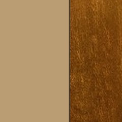 MDF / Lacado Mocca Alto Brilho L11 + Folha Ouro F2