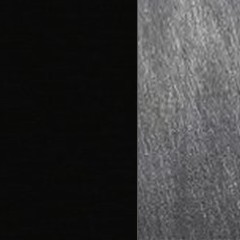 MDF / Lacado Preto Alto Brilho L2 + Folha Prata F1