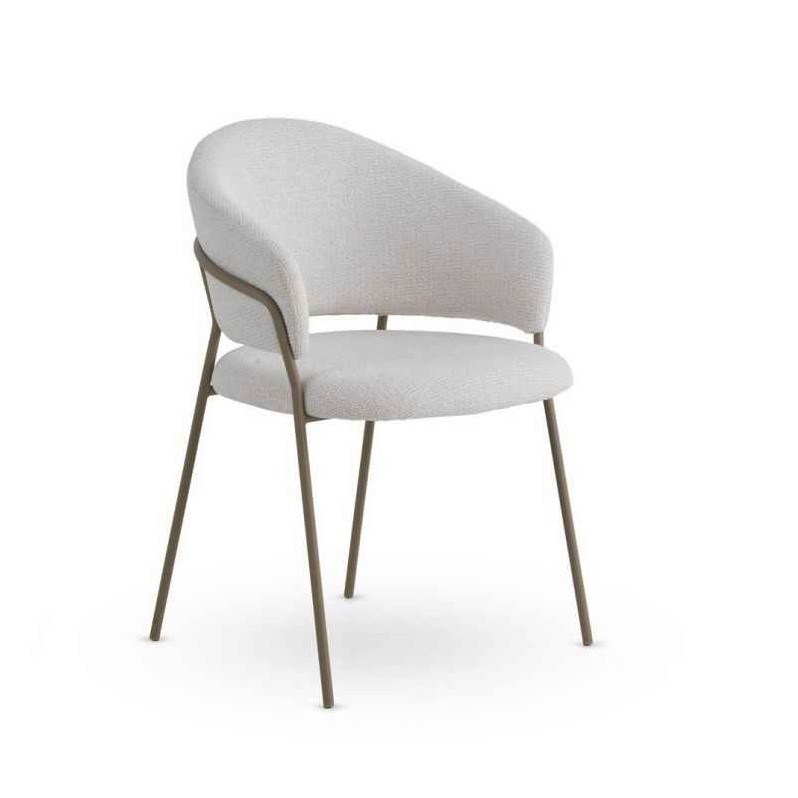 Tecido Creme + Pés Taupe