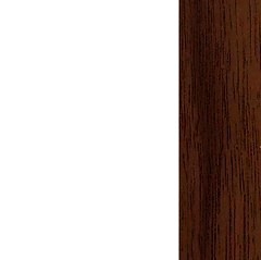 MDF / Lacado Branco Brilho + Nogueira Natural820€