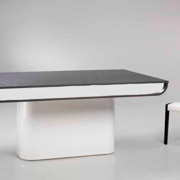 Mesa de Jantar Cristal Extensivel