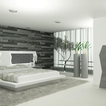 Quarto de Casal Tetris Grey