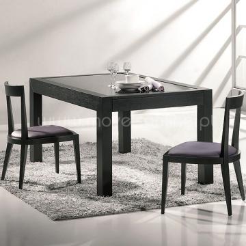 Mesa de Refeicao ZUMB Extensivel T. Vidro