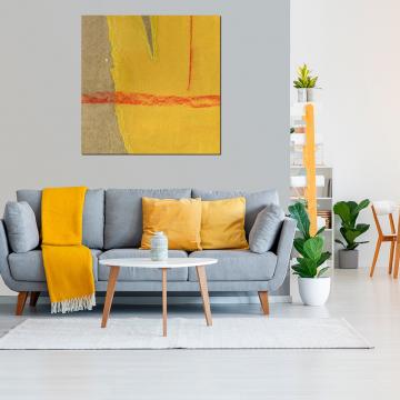 Quadro Mancha Amarela