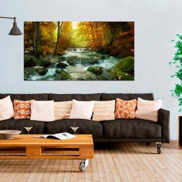 Quadro Rio com Pedras