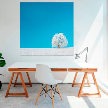 Quadro Arbol Nevado