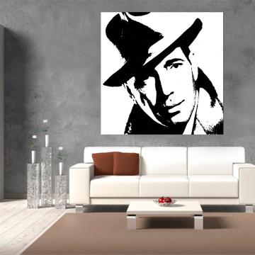 Quadro Rosto do Bogart