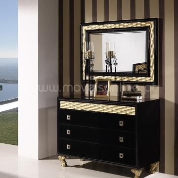Comoda com Moldura Palace Gold
