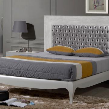 Cama de Casal Kenzo Prata