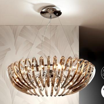 Candeeiro de Teto Dimmable Ariadna Champanhe