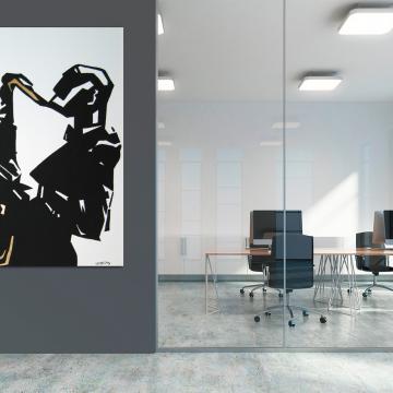 Pintura Caixa de música