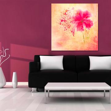 Pintura moderna de flores