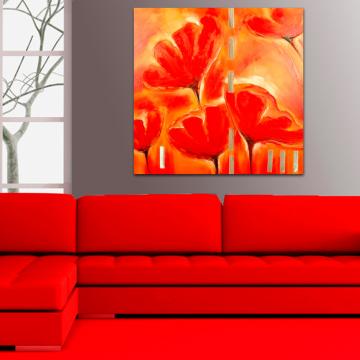 Pintura de flores