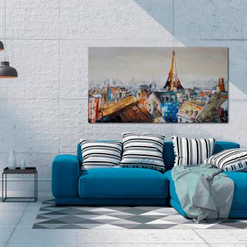Pintura da cidade de Paris