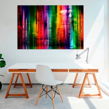 Pintura em cores de Nova York