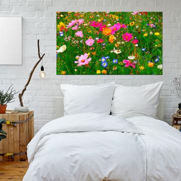 Pintura de flores silvestres