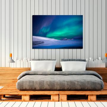 Pintura de Aurora Boreal