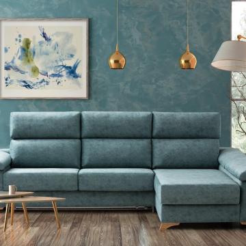 Sofá Chaise com Cama Italiana Mirko