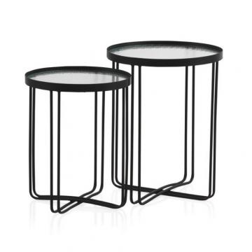 Conjunto de 2 Mesa de Apoio Aros