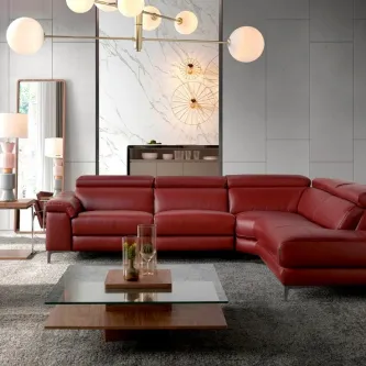O sofá de canto Margarida de MoveisOnline é o lugar ideal para relaxar e descontrair em família. Seu design moderno e confortável combinam perfeitamente com a decoração do seu lar.