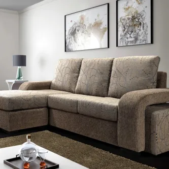 Uma mistura de modernidade e sofisticação. Esse é o sofá chaise Longue Sintra, ideal para aquele momento especial de relaxamento.