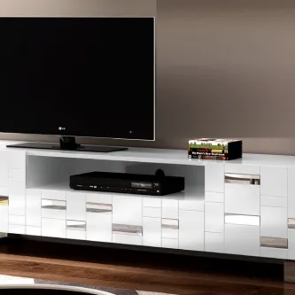O Móvel TV Miroir é a solução perfeita para otimizar o seu espaço! Um design moderno e elegante que cria um ambiente sofisticado e acolhedor!