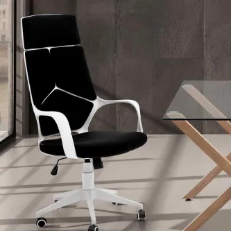 A cadeira de escritório Ronny é a escolha certa para quem procura conforto e ergonomia em um design moderno e inovador. Com uma variedade de opções de altura e apoio lombar.