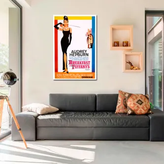 Retrospectiva de um clássico: reviva os momentos mais memoráveis dos filmes que marcaram época com esta pintura de pôster de cinema.