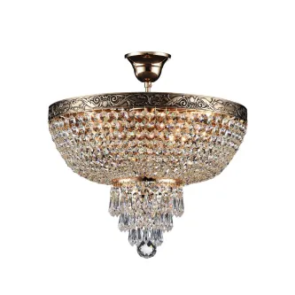 Este candeeiro de teto antigo, com um desgaste envelhecido, adiciona um toque único e elegante ao seu espaço.